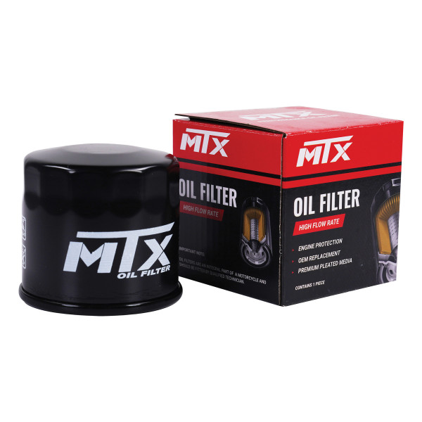 MTX Mtx motorcycle black canister oil filter - #015